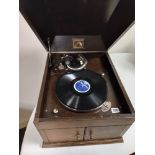 1930'S HIS MASTERS VOICE GRAMAPHONE