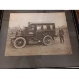 EDWARDIAN PHOTO OF VINTAGE BUS