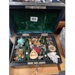 VICTORIAN JEWELRY CASE