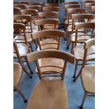 Six Beech Chairs