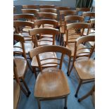 Six Beech Chairs