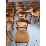 Six Beech Chairs