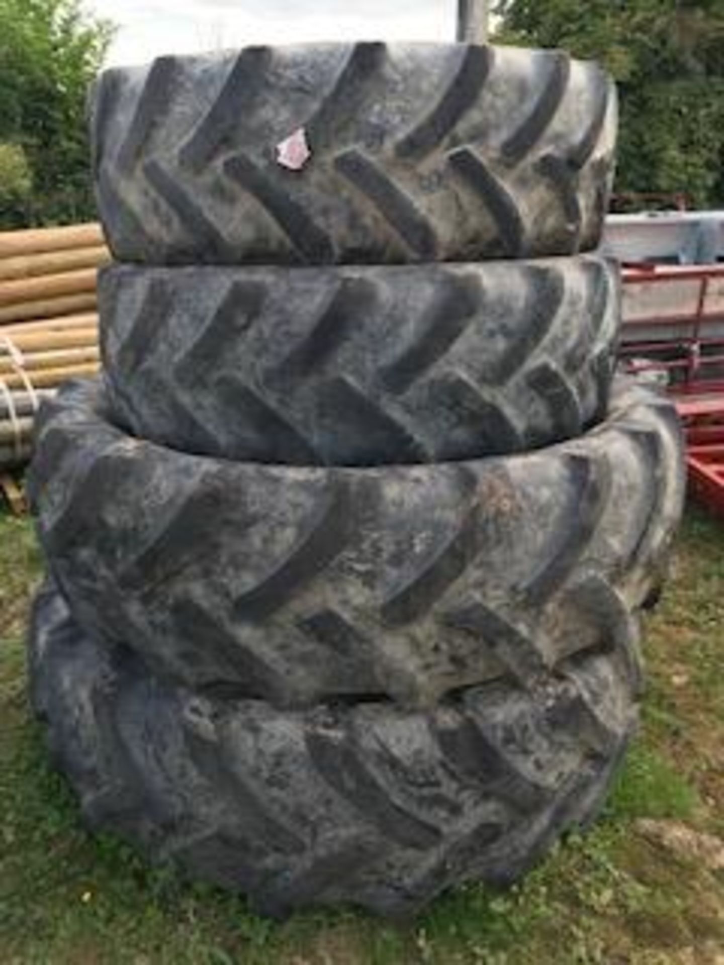 4 J.D TRACTOR TYRES