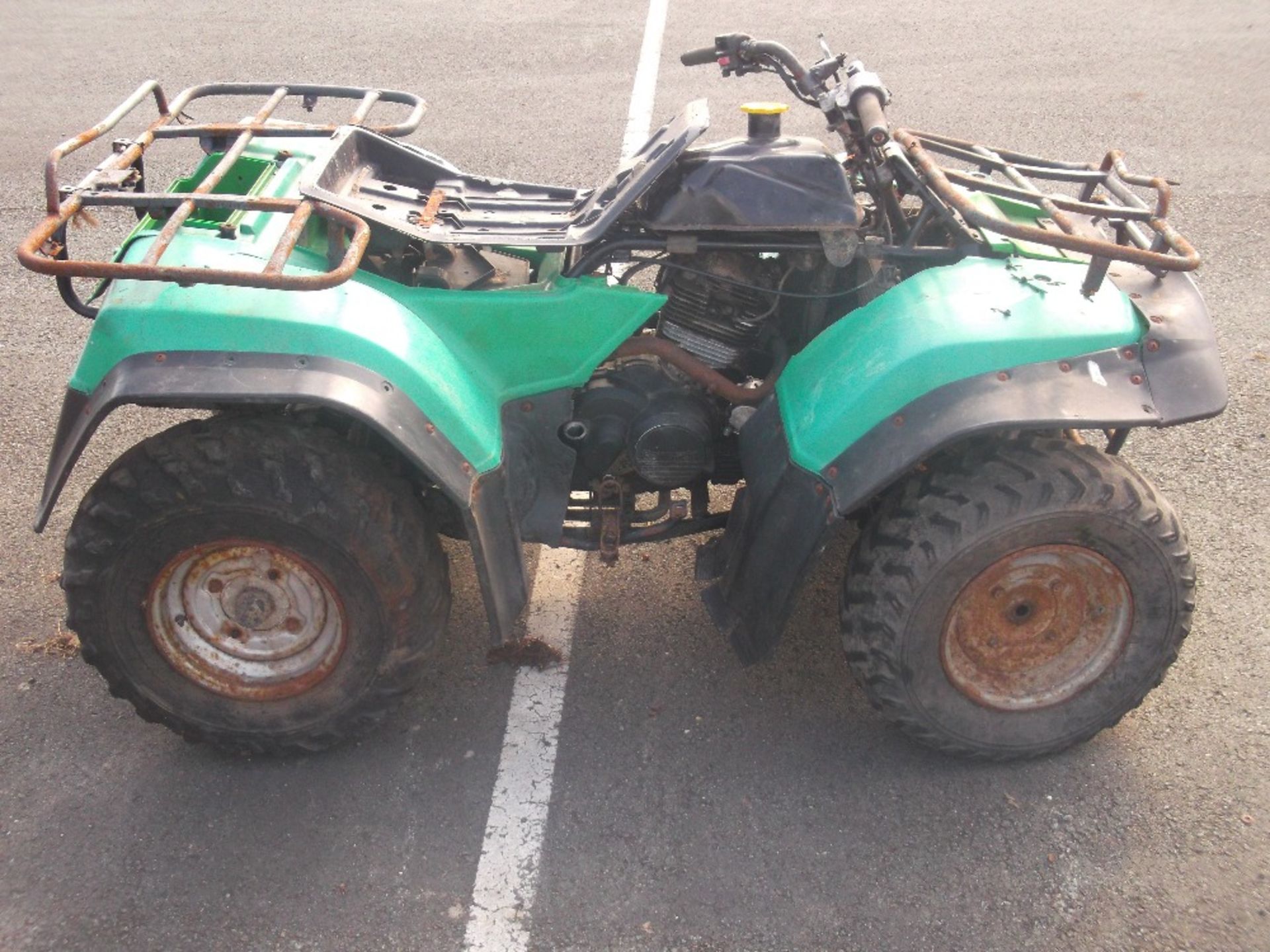 KLF 300 QUAD BIKE (SOLD AS SEEN) - Image 3 of 4