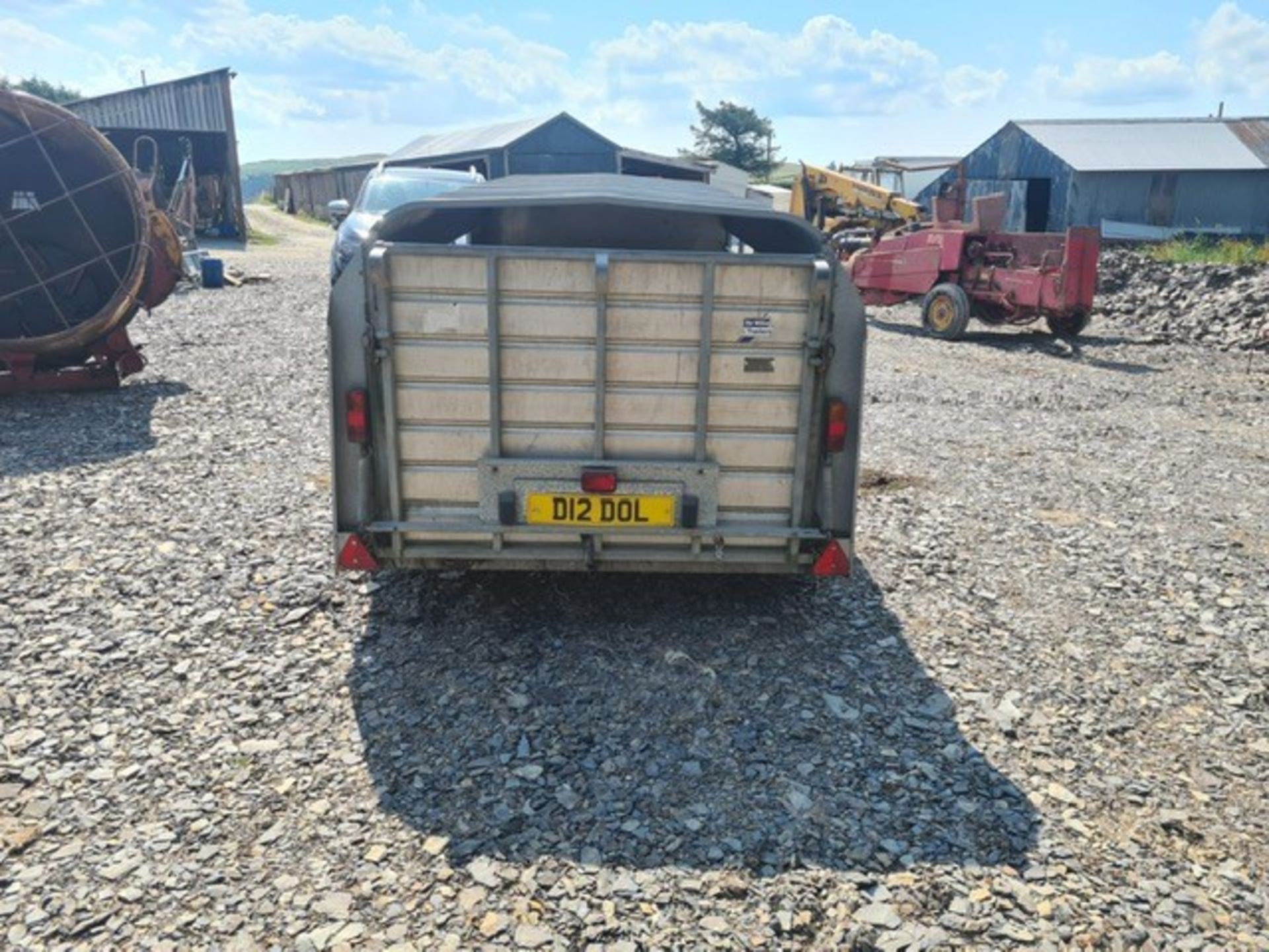 2007 IFOR WILLIAMS 10FT STOCK TRAILER - Image 3 of 4