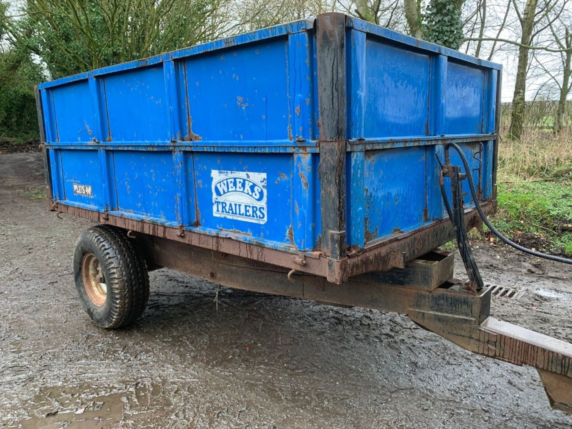 WEEKS TIPPING TRAILER - Image 4 of 5