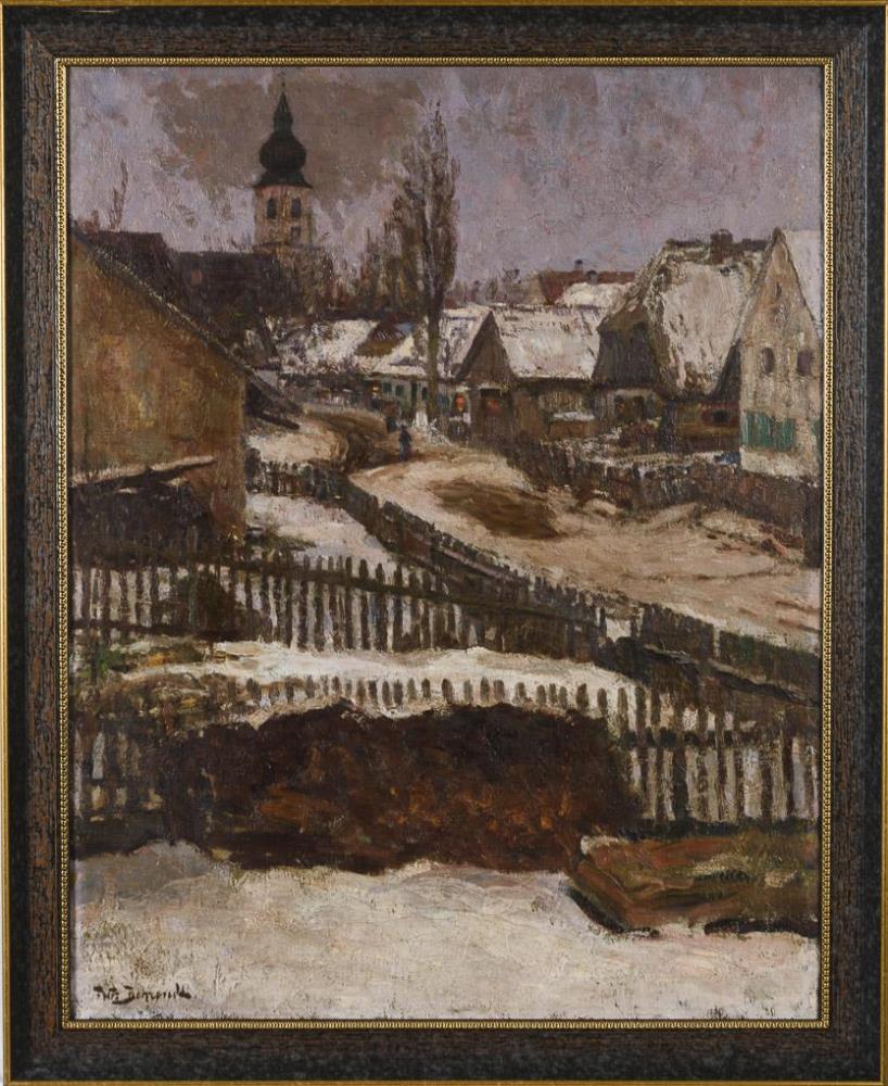 Bayerisches Dorf im Winter - Image 2 of 3