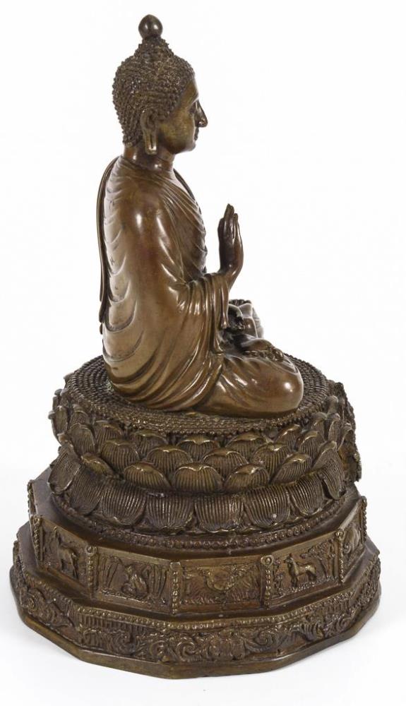 Buddha mit Tierkreiszeichen - Image 6 of 7