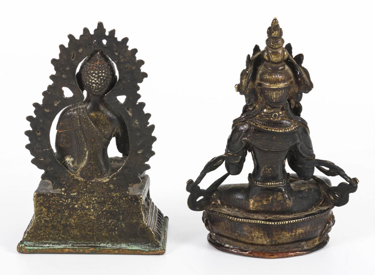 Kleiner Buddha und Tara - Image 3 of 9