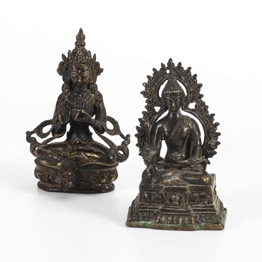 Kleiner Buddha und Tara