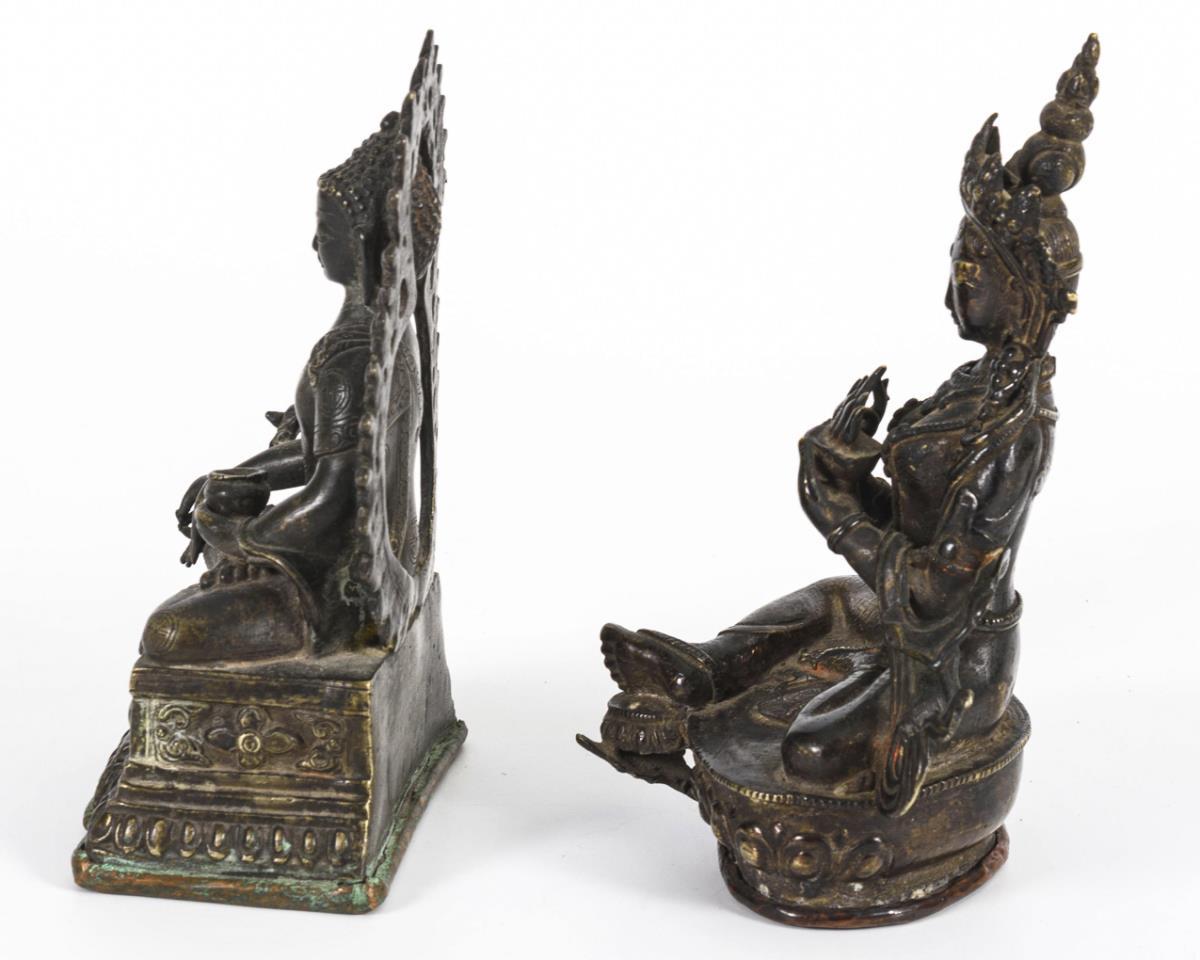 Kleiner Buddha und Tara - Image 2 of 9
