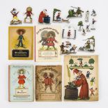 5 Struwwelpeter-Bücher und Zinnfiguren zum Thema