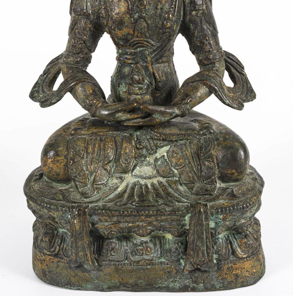 Paar Buddhas - Image 11 of 13