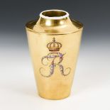 Empire-Vase mit Goldfond