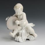 Putto mit Tamburin