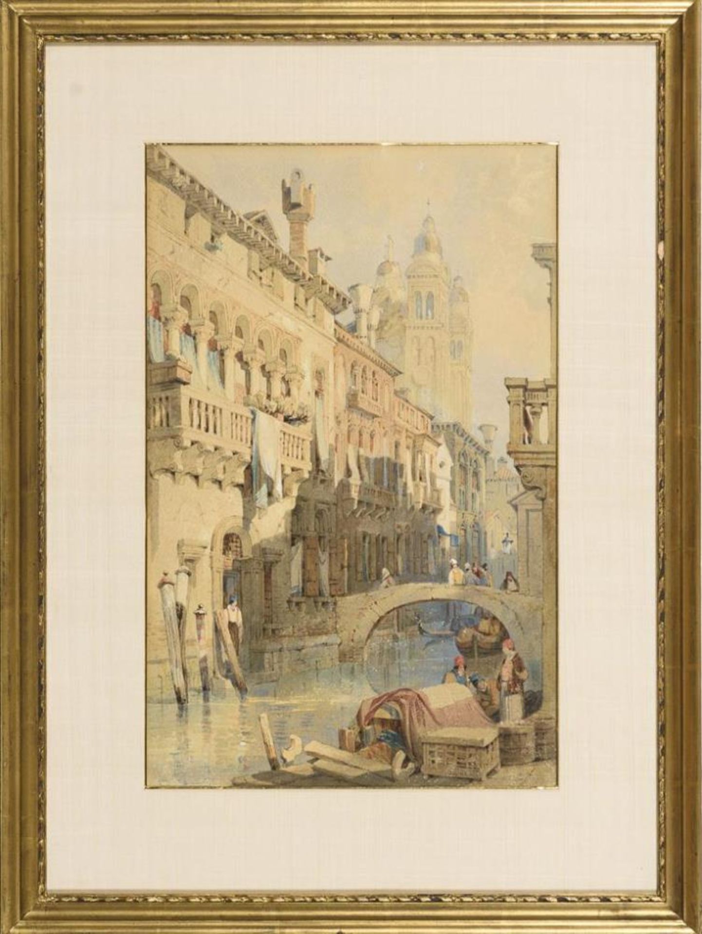 "Kanal in Venedig" - Image 2 of 3