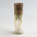 Jugendstil-Vase mit Mimosendekor