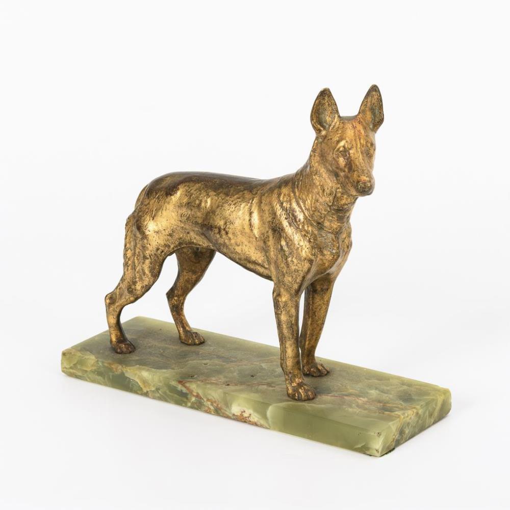 Wiener Bronze: Großer Schäferhund