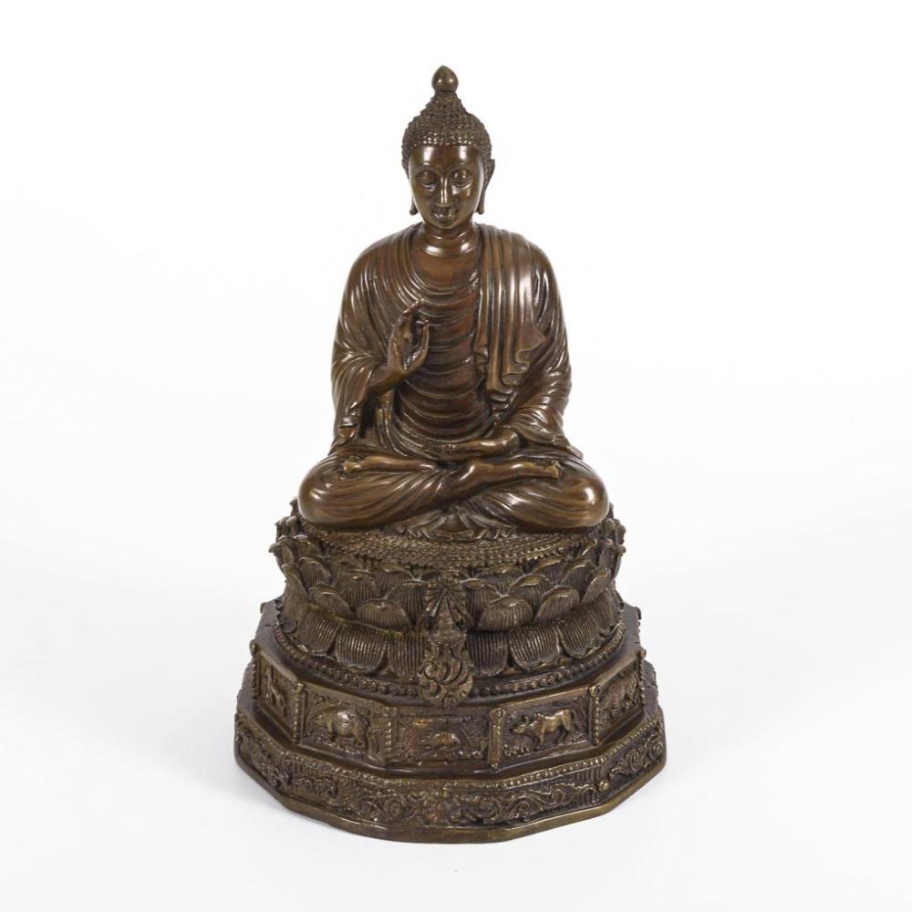Buddha mit Tierkreiszeichen