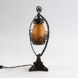 Jugendstil-Tischlampe