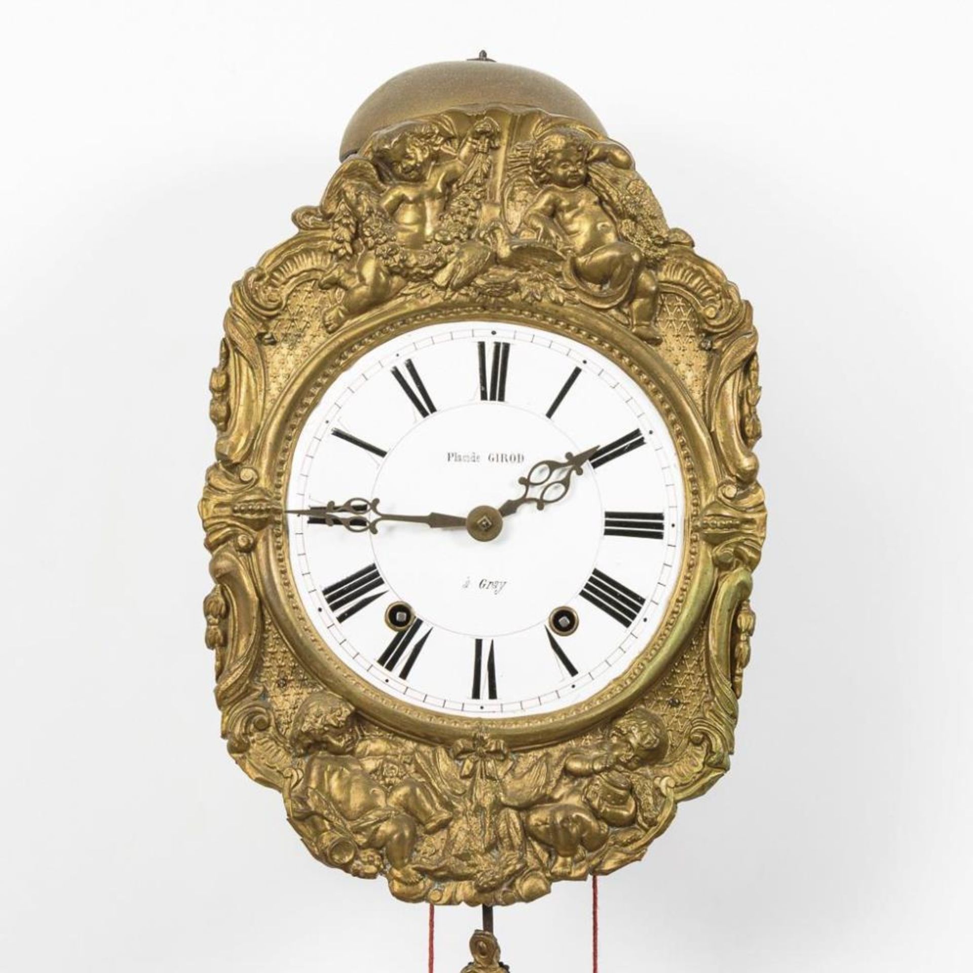 Comtoise-Uhr mit Prunkpendel - Bild 2 aus 2