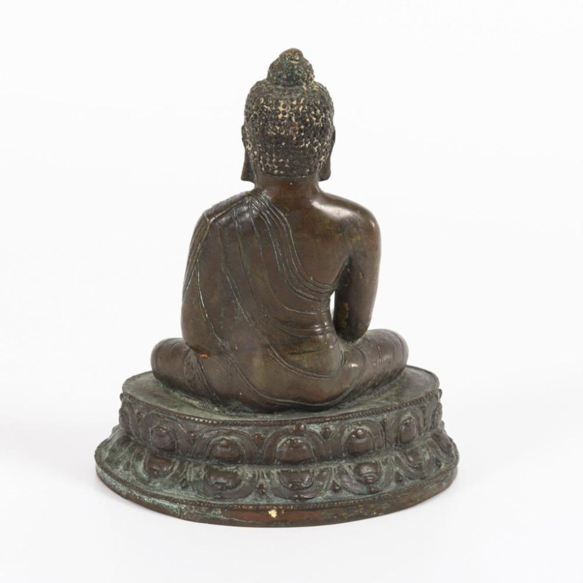 Bronze-Buddha - Bild 2 aus 4