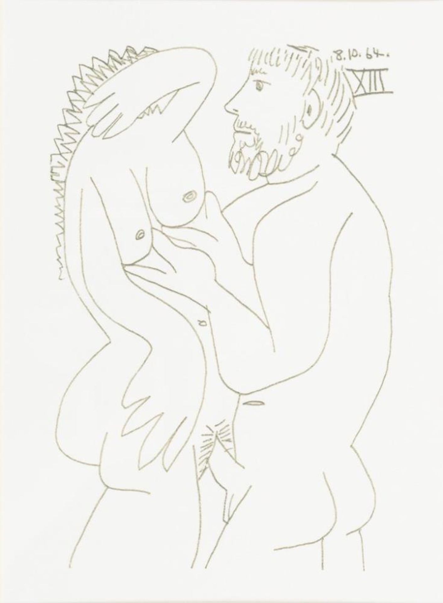 5 erotische Werke: "Skizze anno 1964" - Bild 4 aus 6