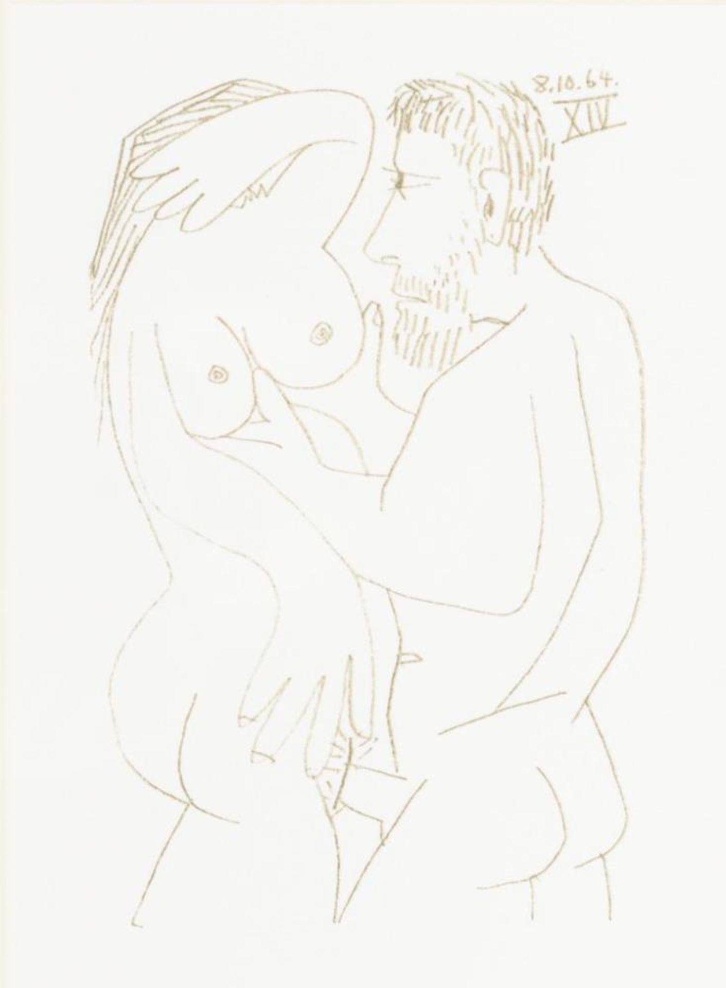 5 erotische Werke: "Skizze anno 1964" - Bild 5 aus 6