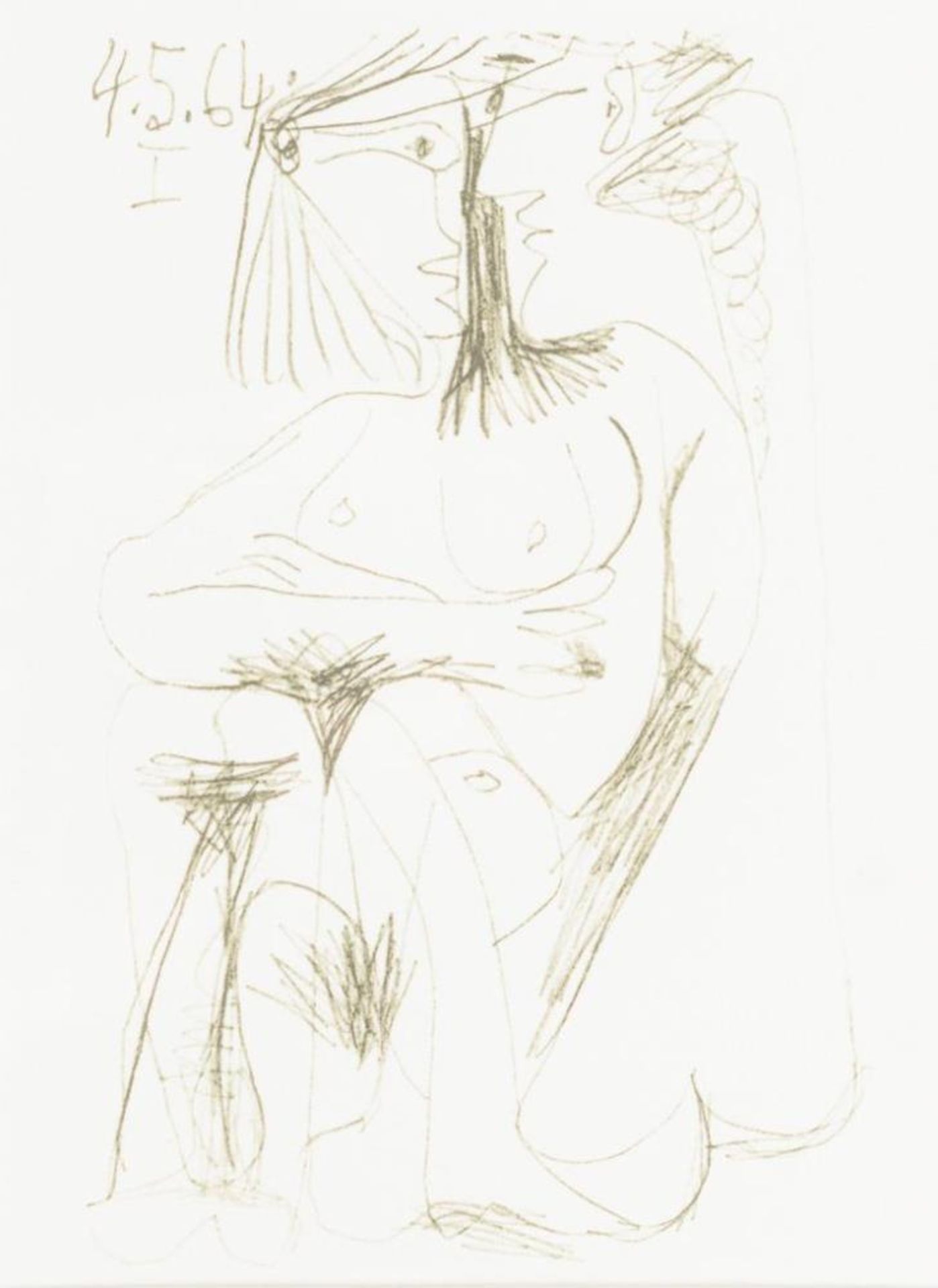 5 erotische Werke: "Skizze anno 1964" - Bild 6 aus 6