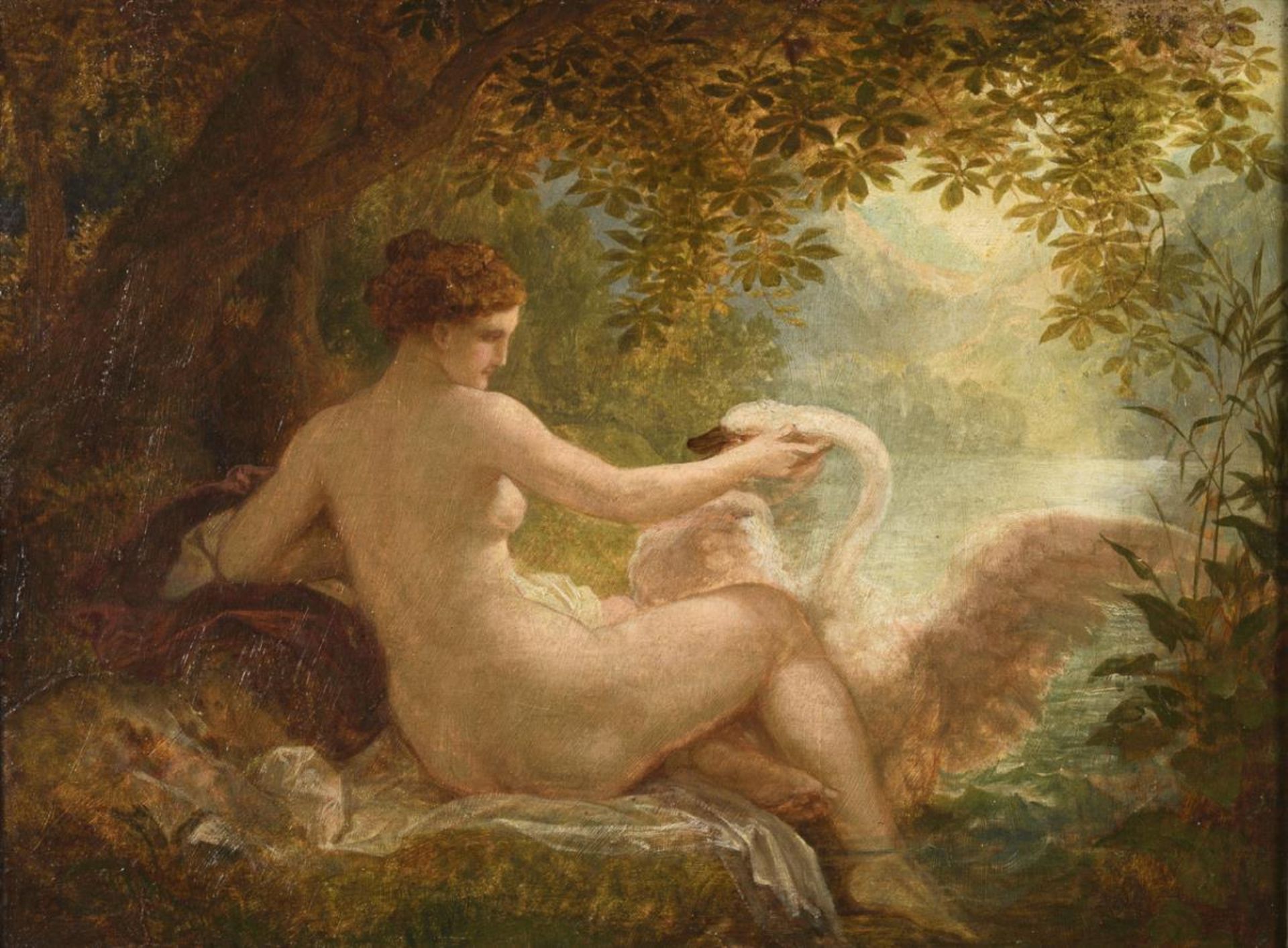 Leda mit dem Schwan