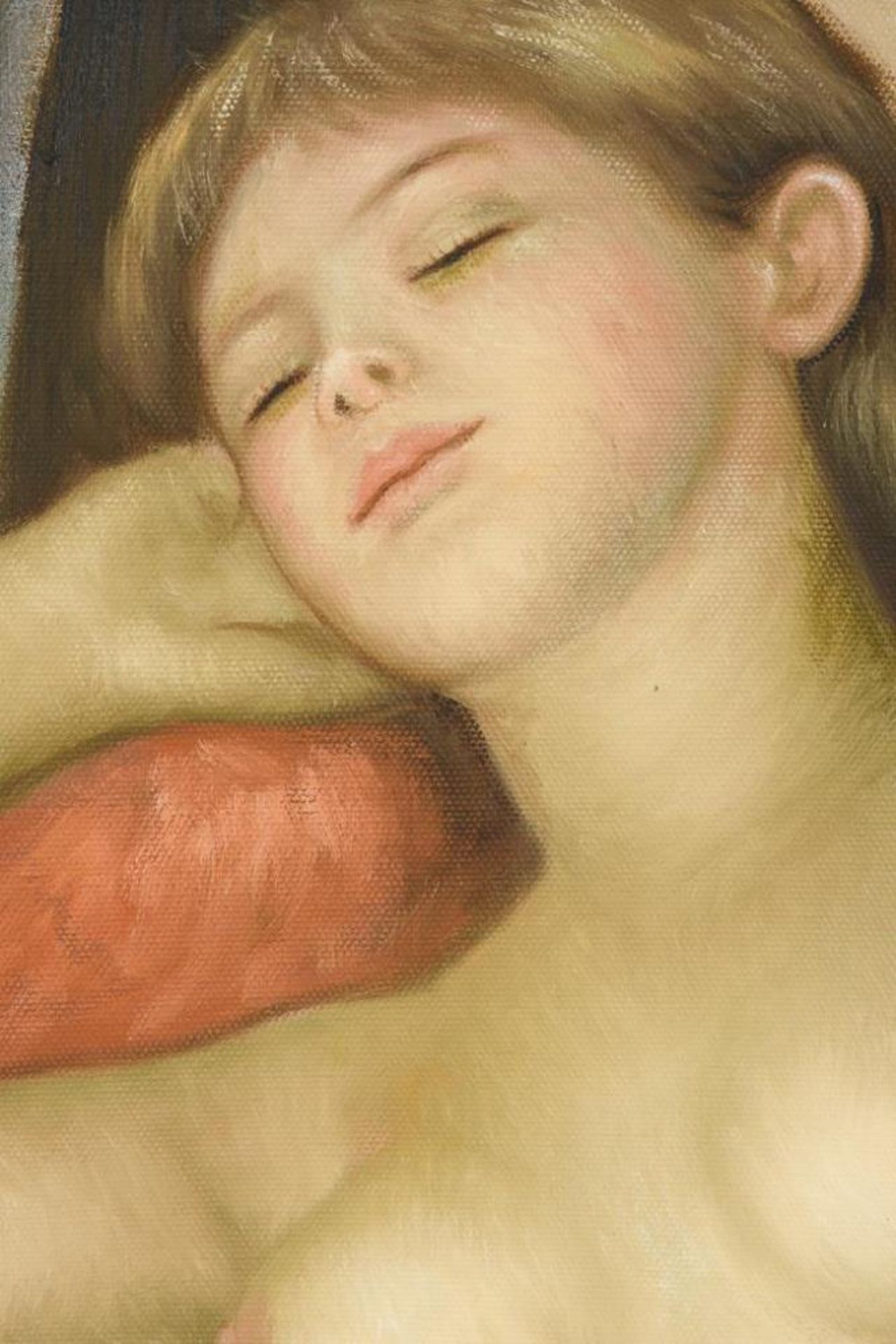 Kopie nach Pierre-Auguste Renoir "La Dormeuse" - Image 3 of 6