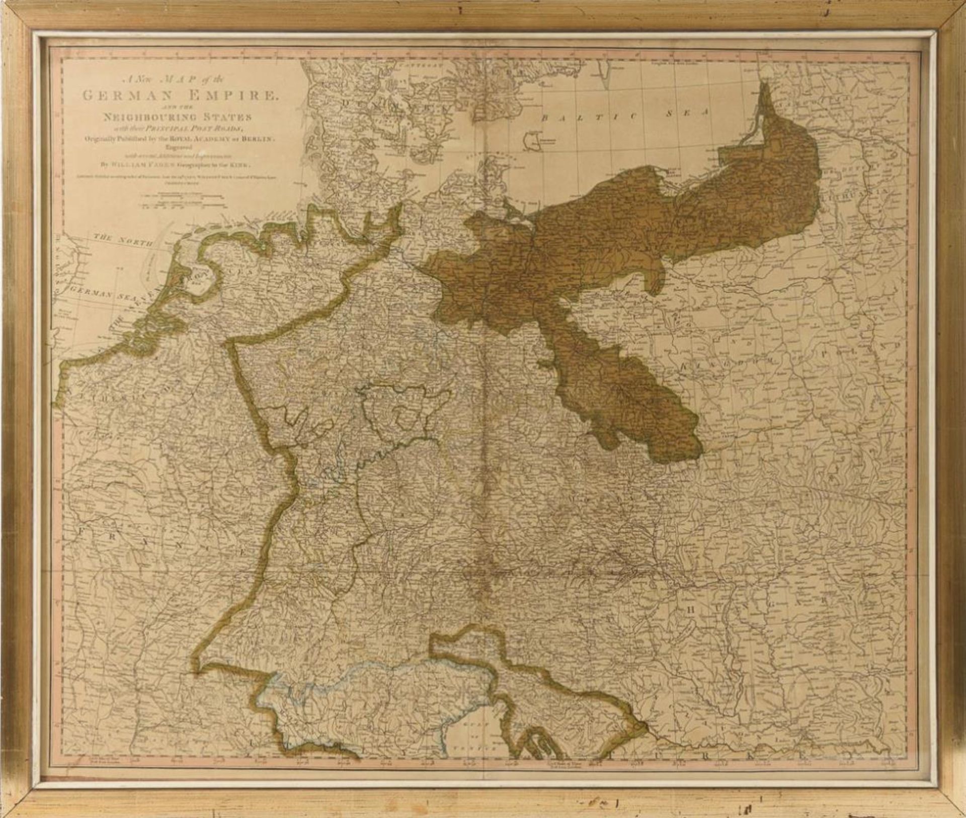 Landkarte des Heiligen Römischen Reiches