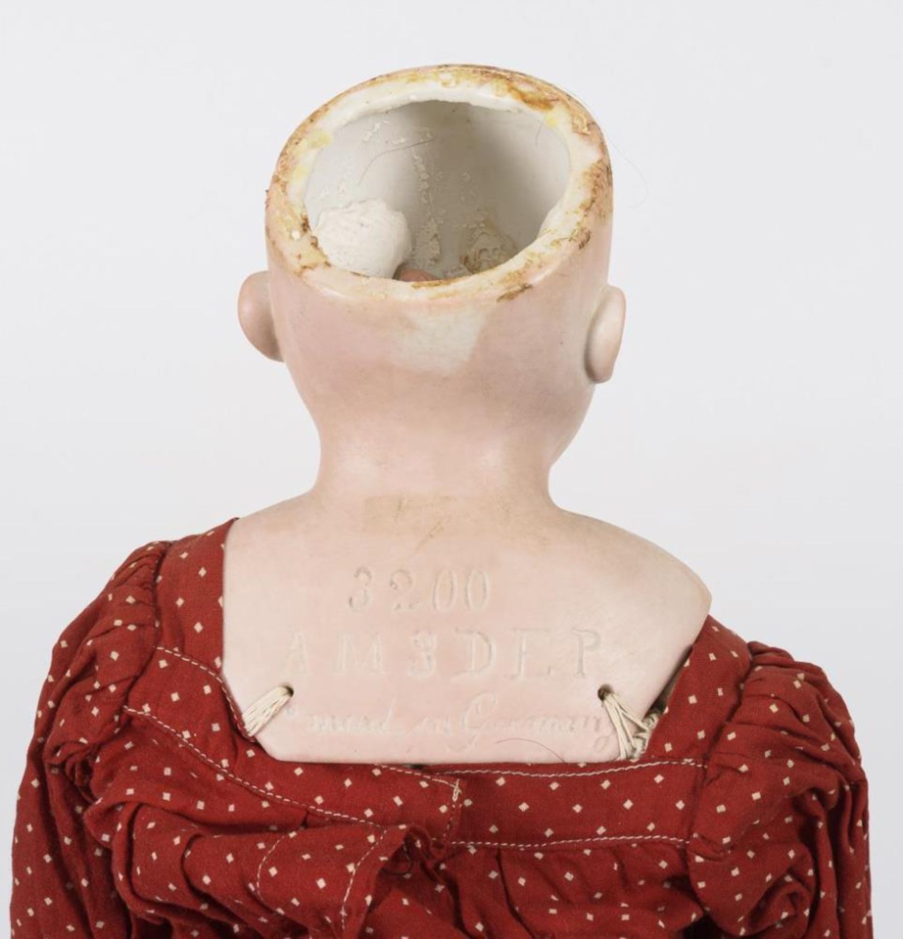 Brustkopfmädchen mit Strohhut - Bild 4 aus 4