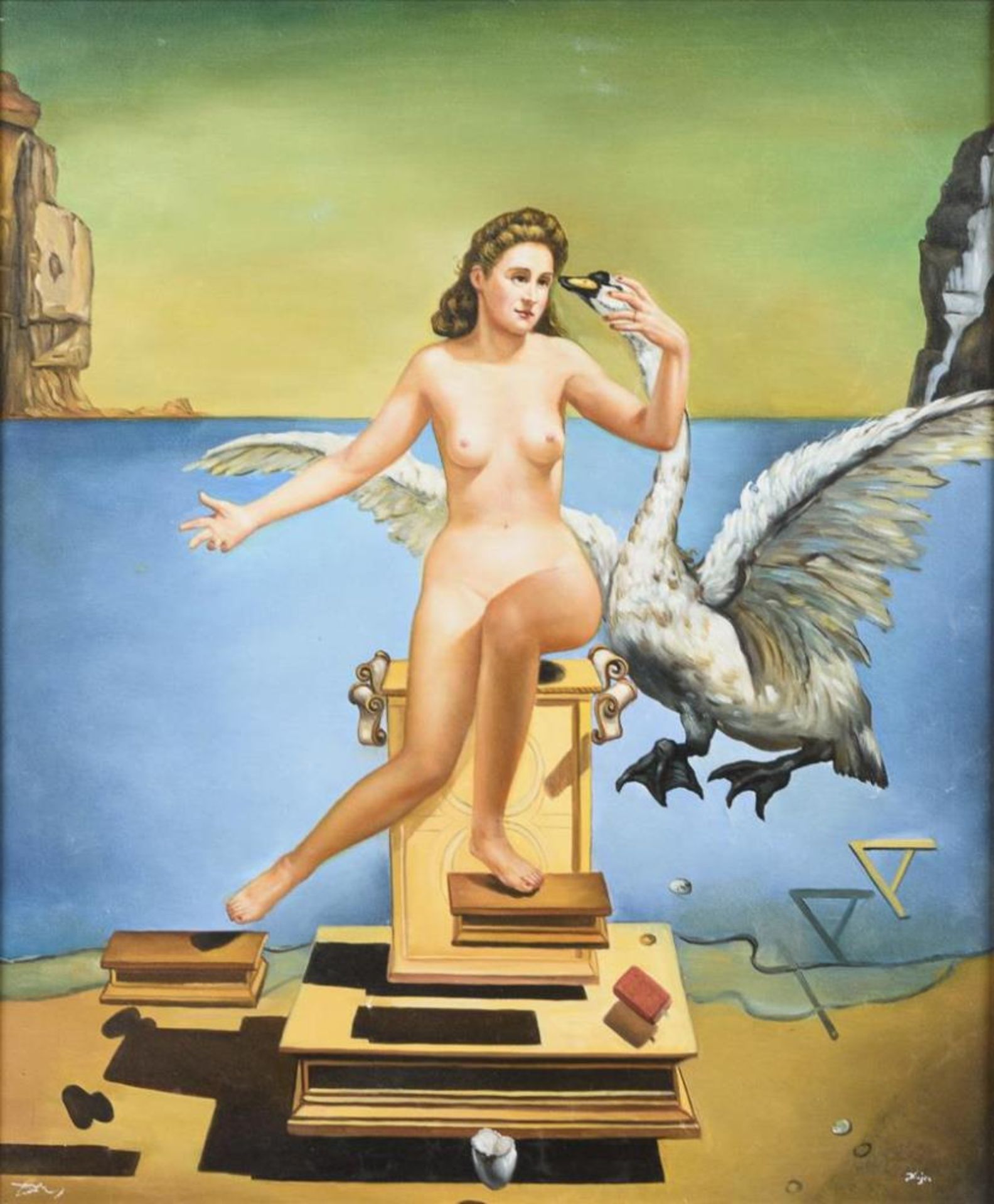 Kopie nach Salvador Dali "Leda Atomica"