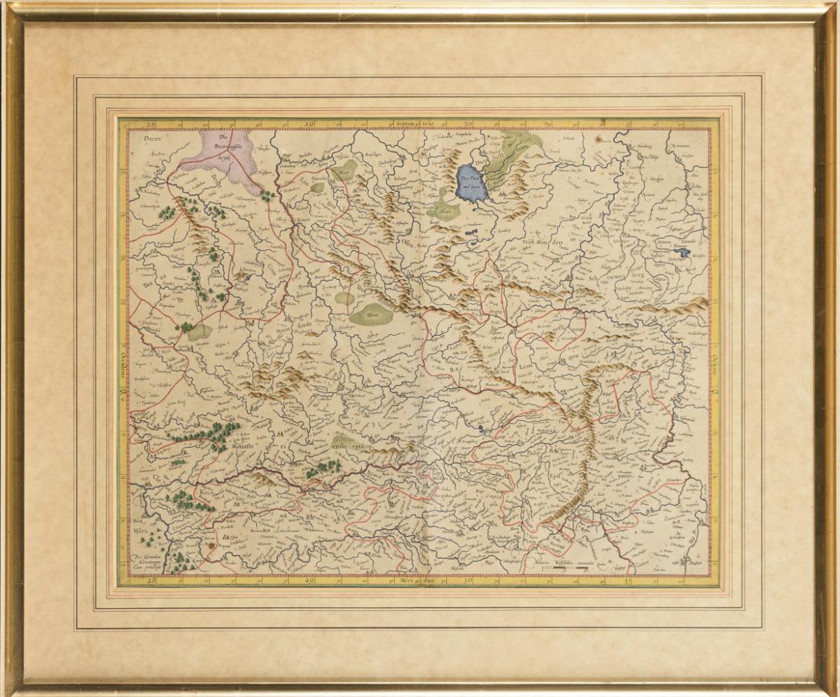2 Landkarten von Westfalen. - Image 3 of 3