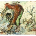 ZVEREV, Anatolij Timofeevic (1931 - 1986). Holzsammlerin im Winter.