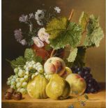 OS, Georgius Jacobus Johannes van zugeschrieben (1782 Haag - 1861 Paris). Stillleben mit Früchten.