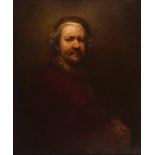 Rembrandt van Rijn - Kopie nach: Selbstbildnis.