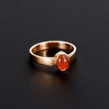 Ring mit Feueropal.