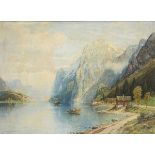 SCHMITZ, Carl Theodor. "Fjord".