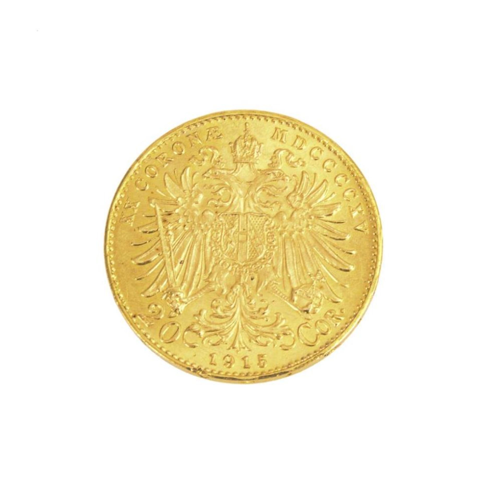 20 Corona, Österreich, 1915. - Bild 2 aus 2