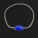 Collier mit Lapislazuli.