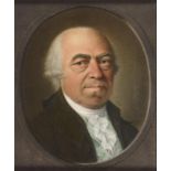 KREUTZ M. VON ERLBACH, Johann Lorenz. Männerporträt.