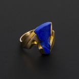 Designer-Ring LAPPONIA mit Lapislazuli.