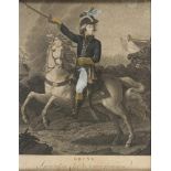 TASSAERT, Jan Joseph François (1765 - 1835?). Reiterbildnis des französischen Generals Guillaume Bru