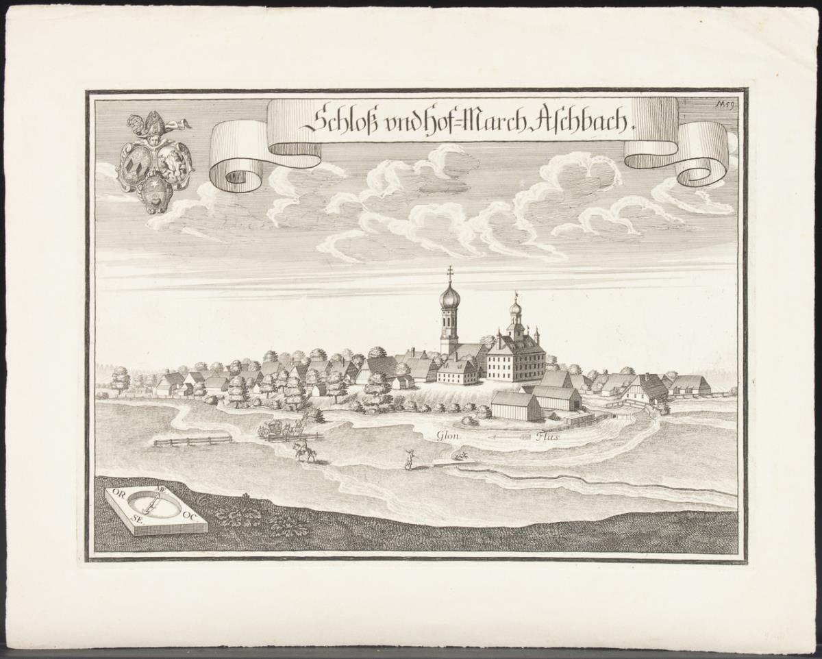 WENING, Michael (1645 Nürnberg - 1718 München). 4 Schlossansichten. - Image 5 of 5