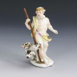 Pluto mit Cerberus. Meissen.