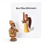 Räuchermännchen mit Katalog. Karl Max Dittmann.