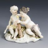 Amorettengruppe. Meissen.