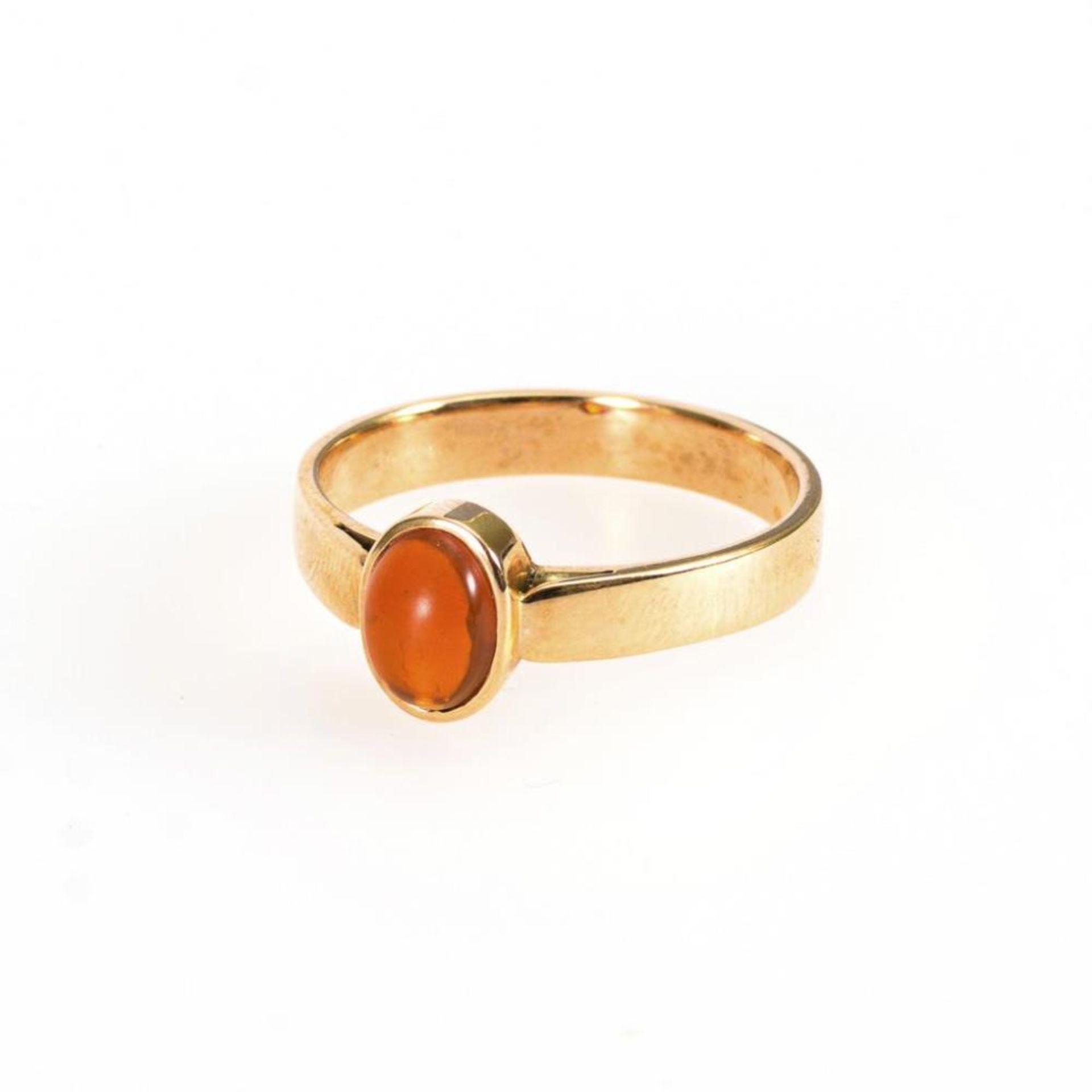 Ring mit Feueropal. - Image 2 of 2